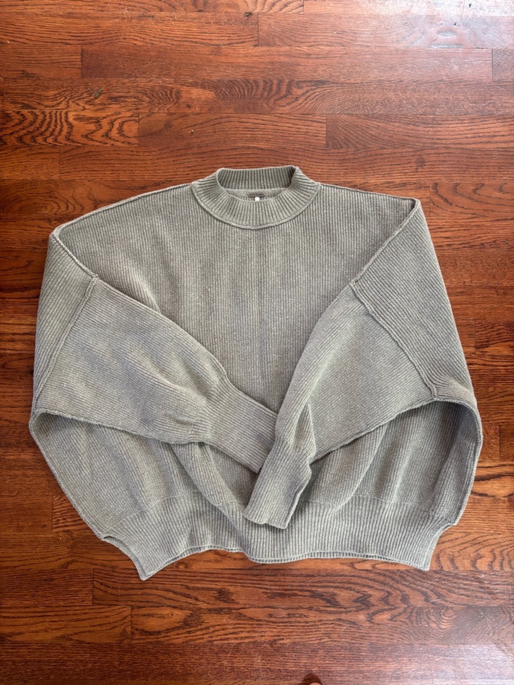 Easy street Crewneck Ribbed Sweater